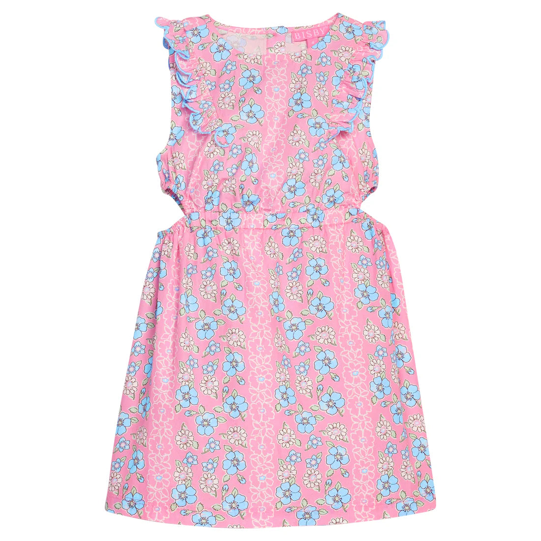 Bisby Spring Marguerite Floral Cutout Dress
