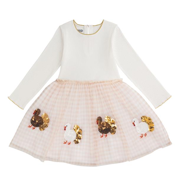 Mud Pie Turkey Tutu Dress