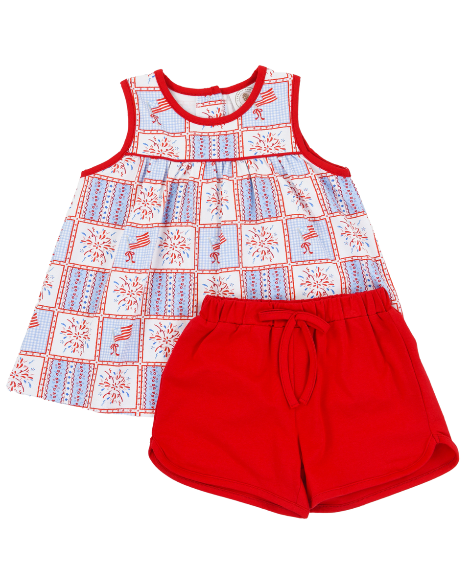 Cypress Row Patriotic Patchwork Play Set