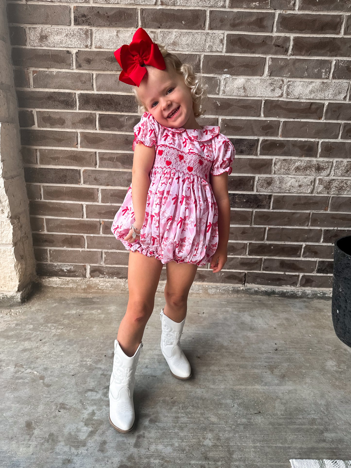 Poppy Kids Valentine Bows Bubble