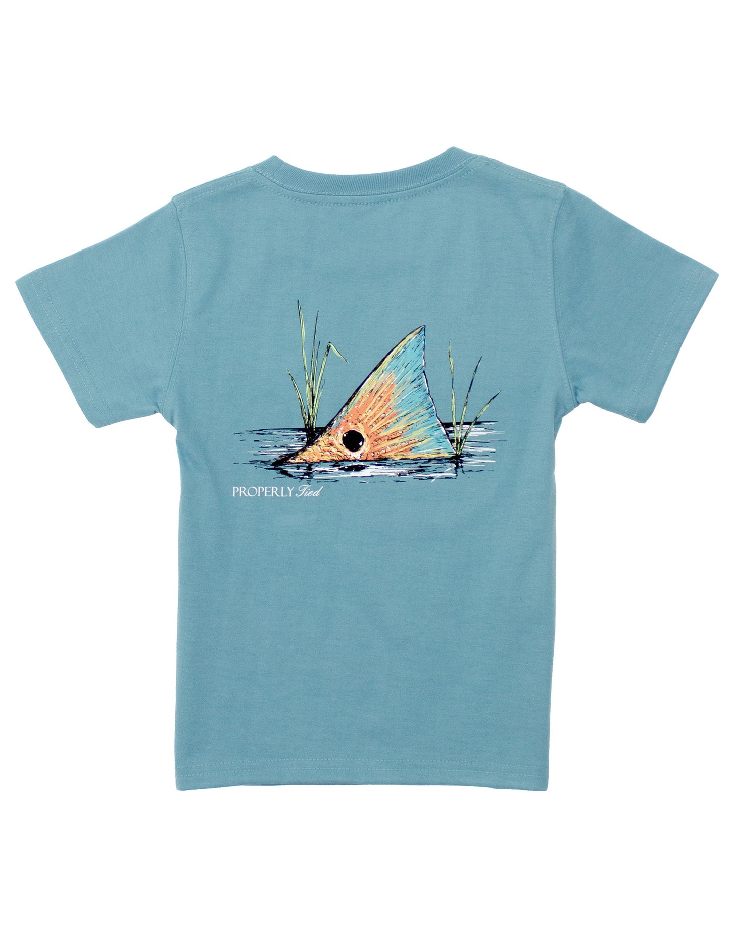 Properly Tied Redfish Tail SS Tee