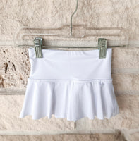 Honesty White Skort