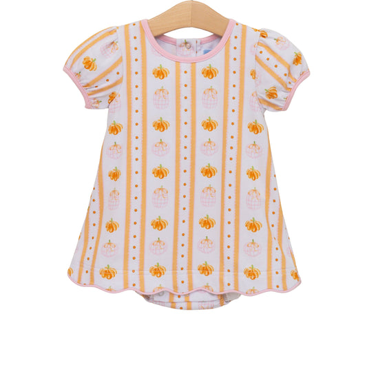 Trotter Street Pumpkin Patch Scalloped Bubble