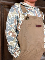 Properly Tied Camel Overalls