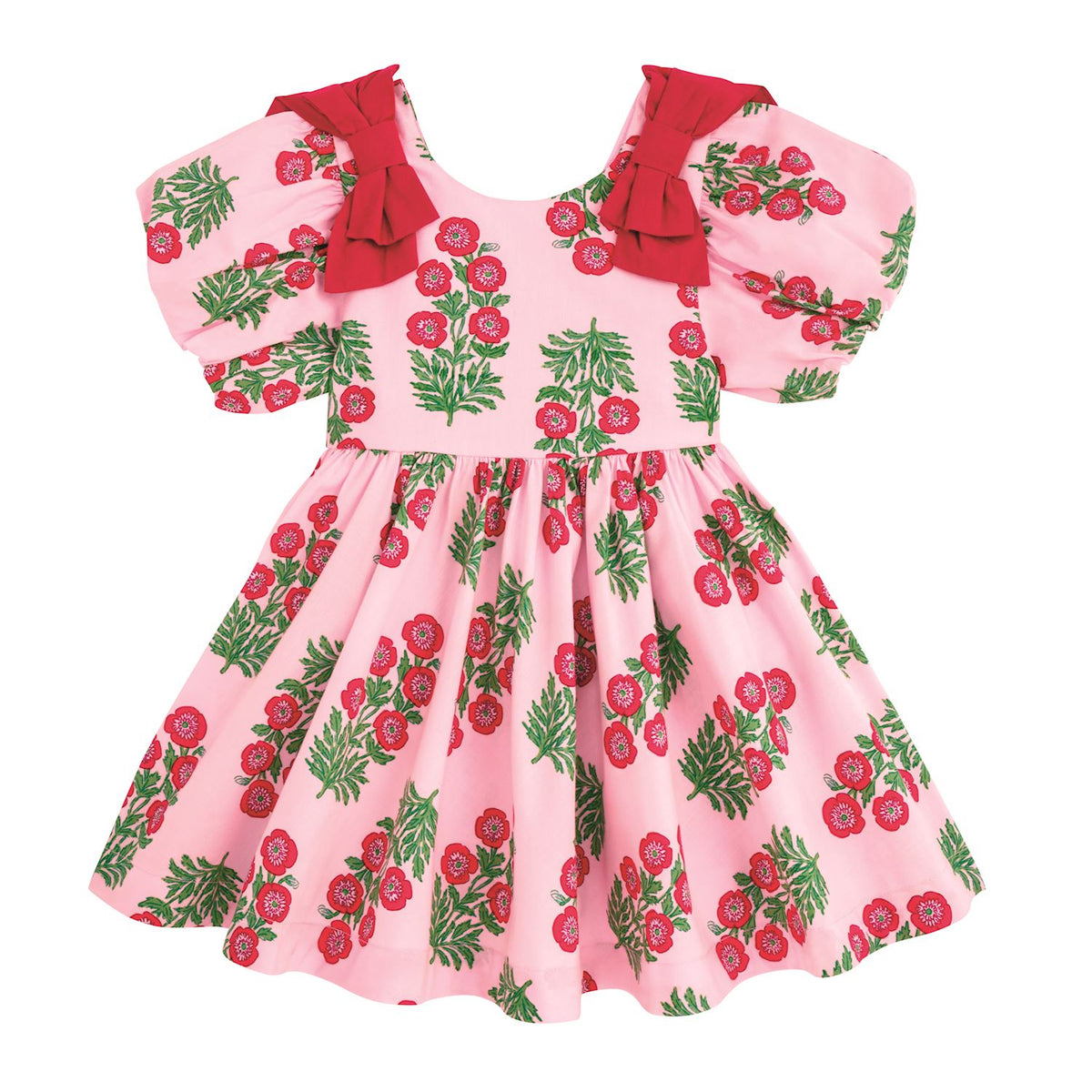 Mud Pie Pink Floral Dress