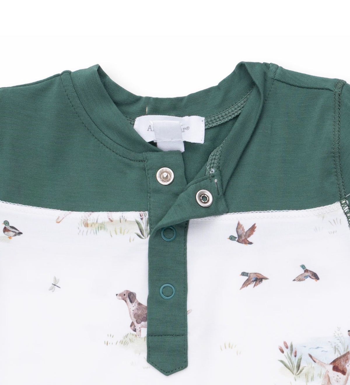 Angel Dear Pointer Pups + Ducks Romper