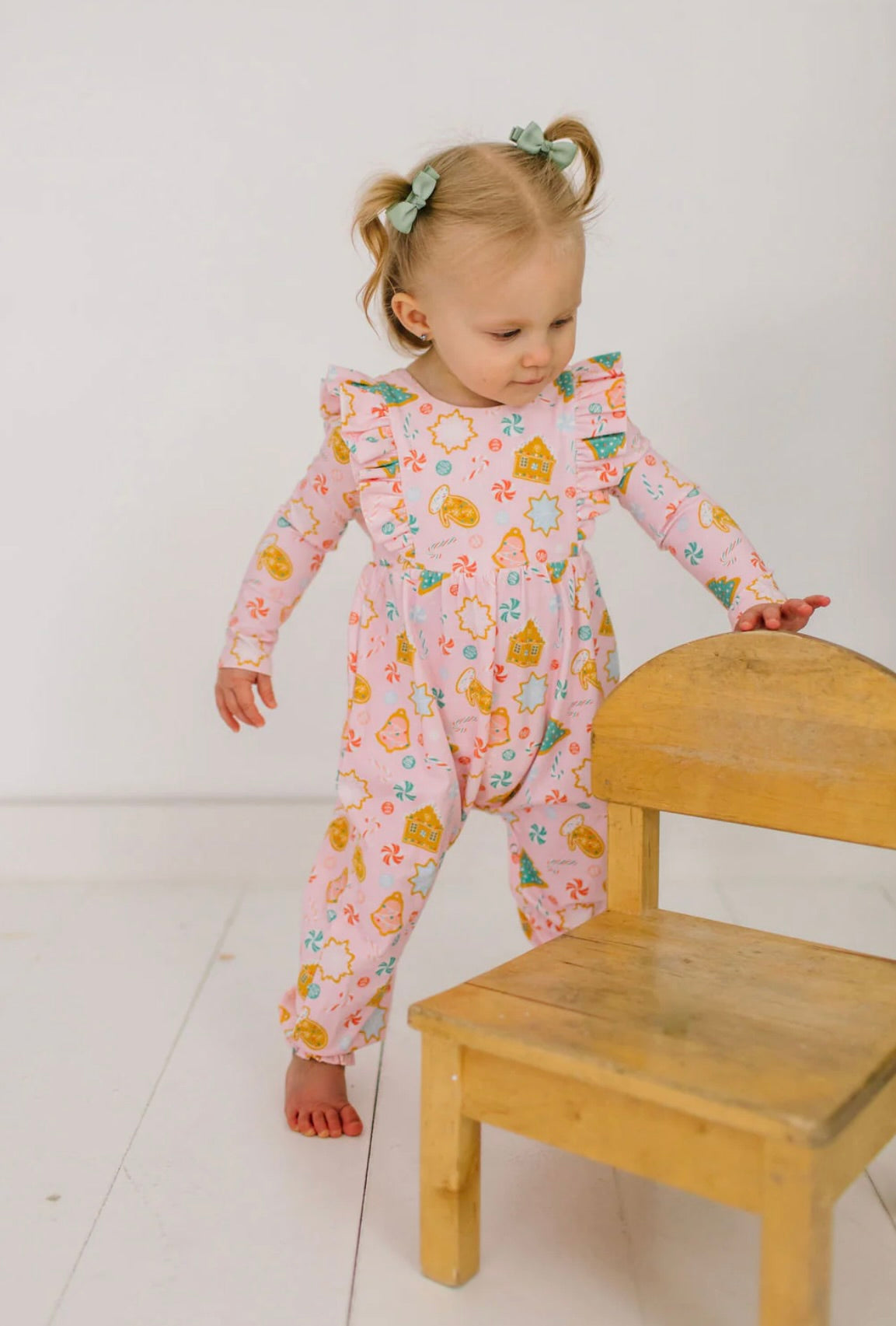 Ollie Jay Christmas Cookies Mabel Romper