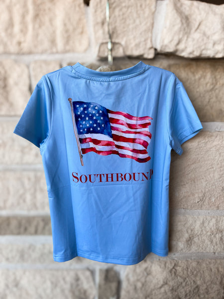 Southbound Flag Performance Tee