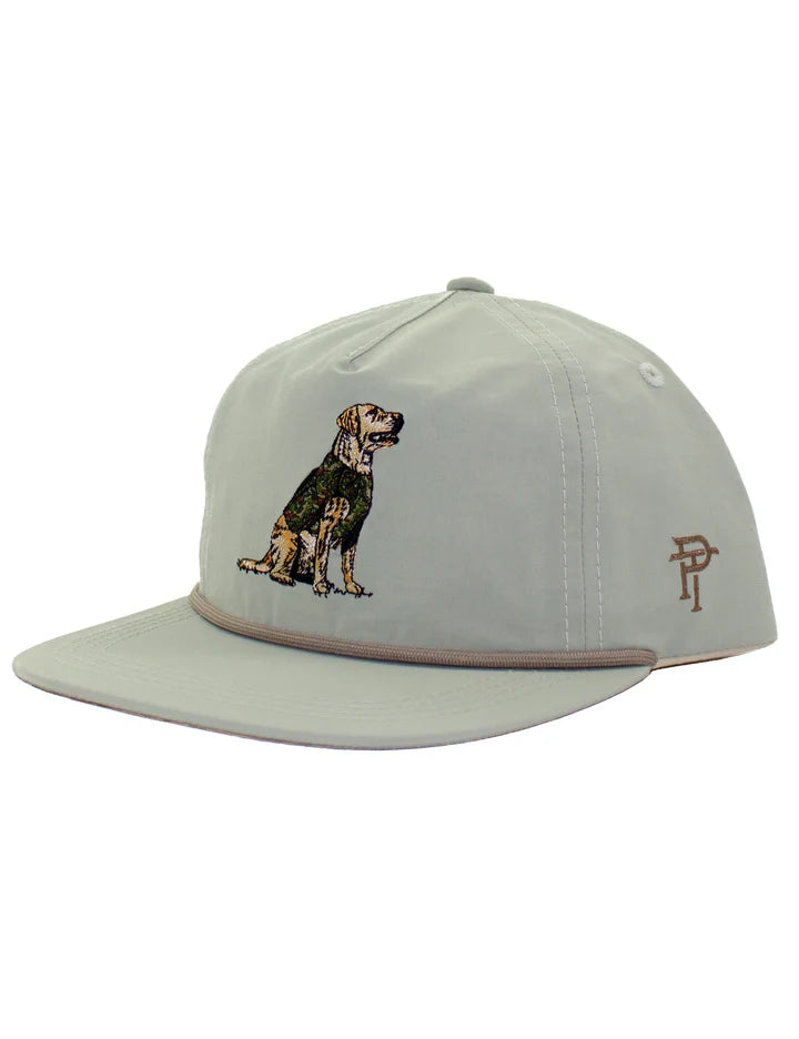 Properly Tied Camo Lab Rope Hat