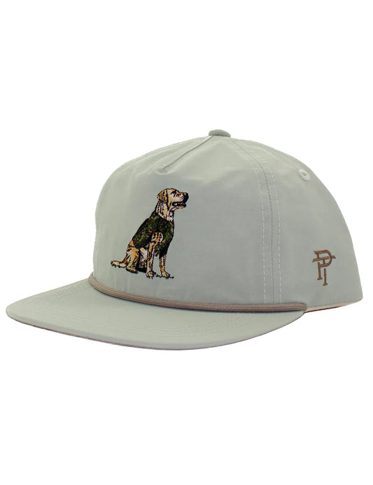 Properly Tied Camo Lab Rope Hat