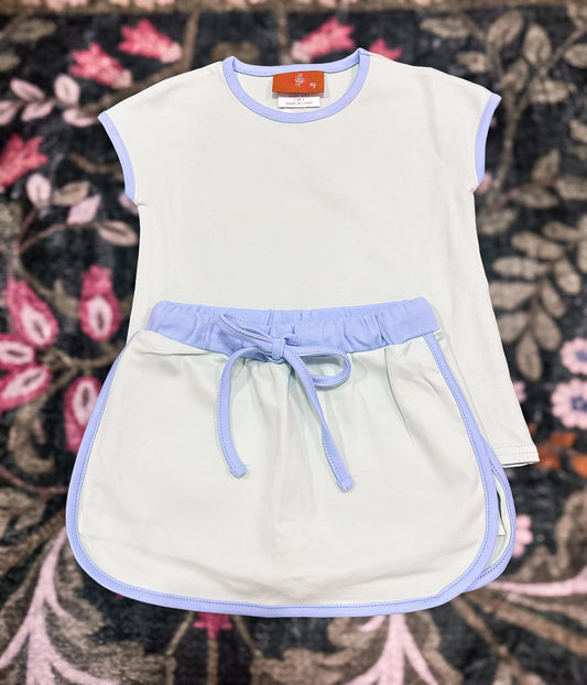 Millie Jay Aria Skort Set Mint