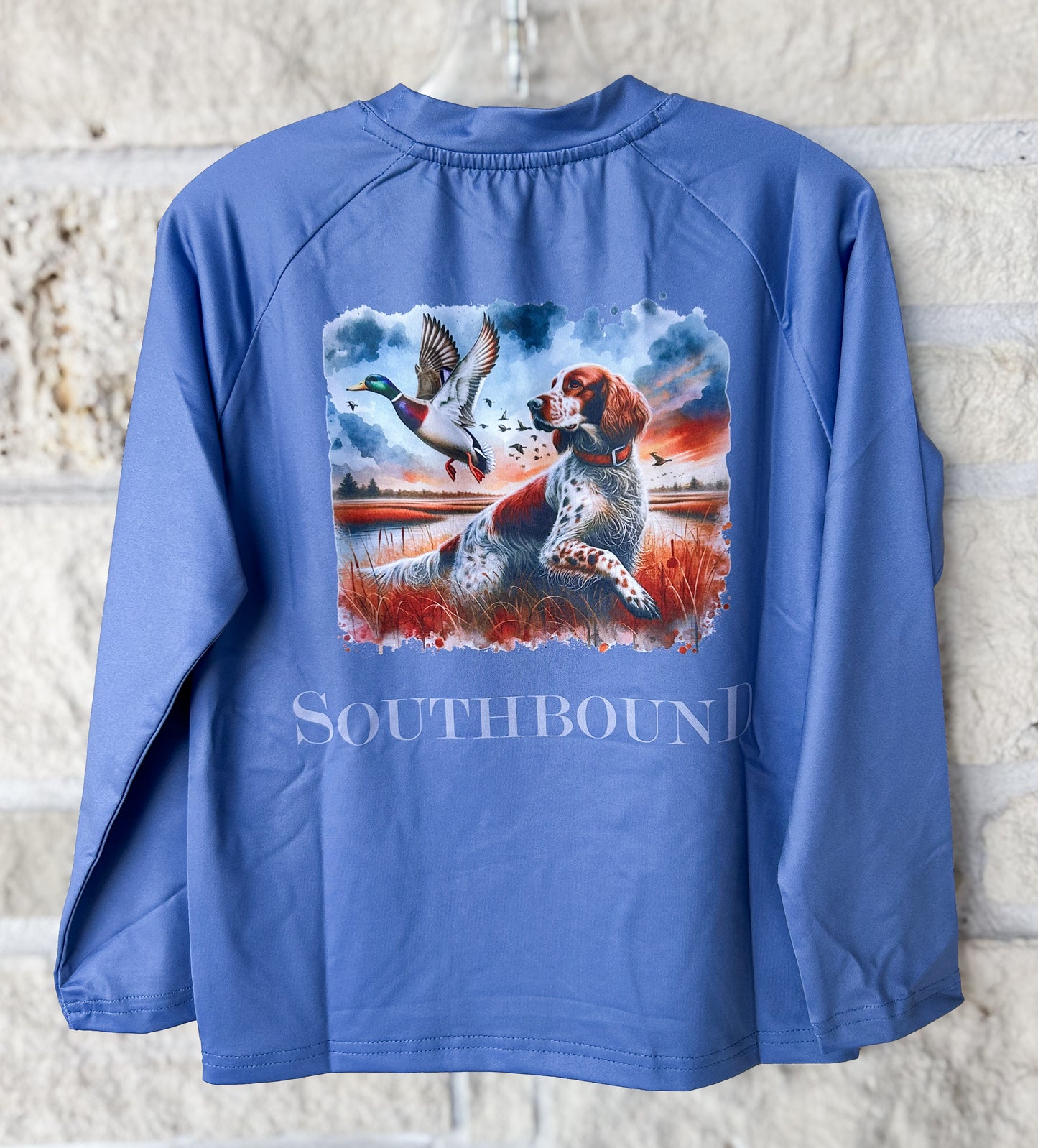 Southbound Duck + Dog LS Performance Tee