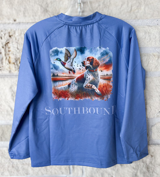 Southbound Duck + Dog LS Performance Tee
