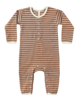 Quincy Mae Cedar Micro Stripe Jumpsuit