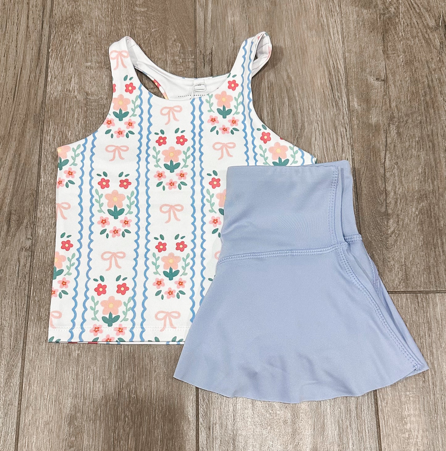 Honesty Pastel Blue Skirt