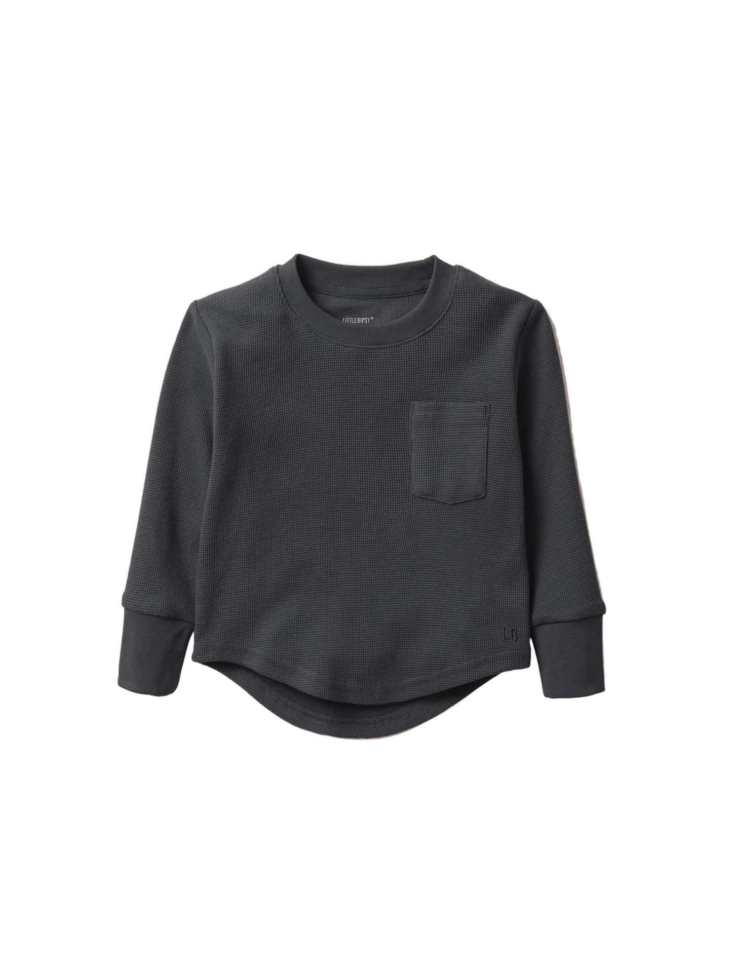 Little Bipsy Shadow Waffle Top