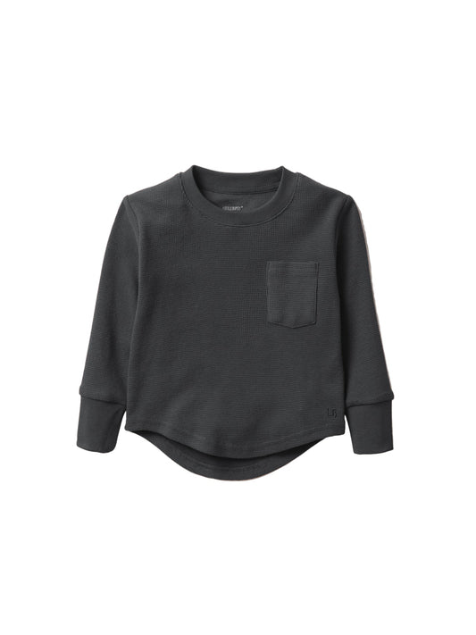 Little Bipsy Shadow Waffle Top
