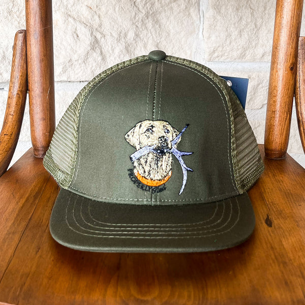 Properly Tied Antler Lab Trucker Hat