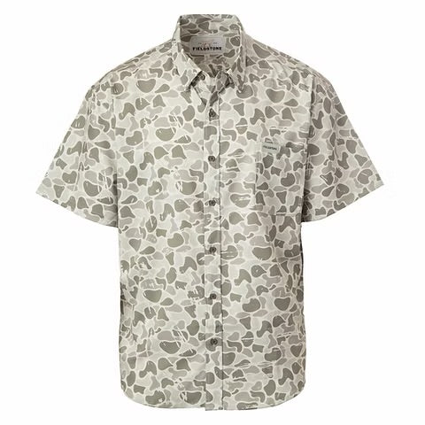 Fieldstone Marsh Camo Button Down
