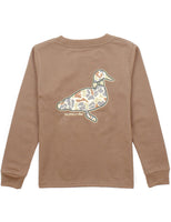 Properly Tied Field Camo Logo LS Tee