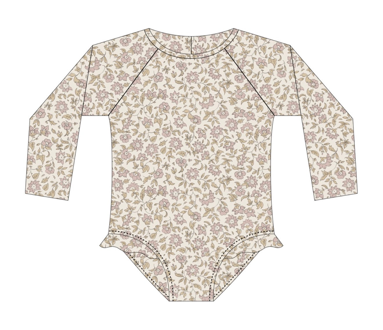 Quincy Mae Dahlia Rashguard