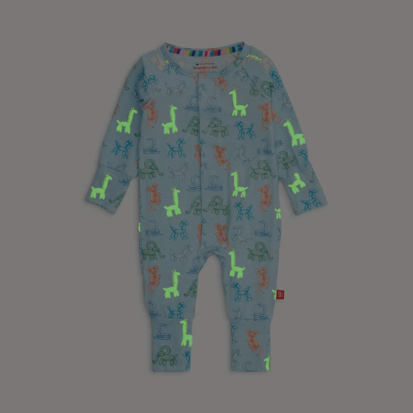 Magnetic Me Glow In Dark Blue Party Animals Playsuit