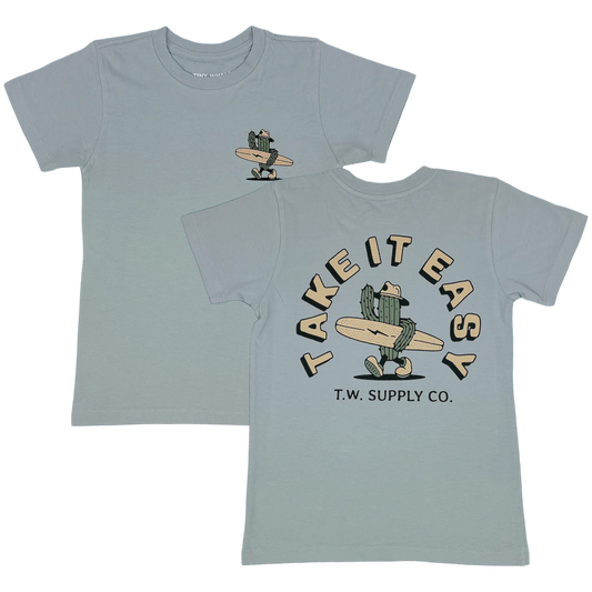 Tiny Whales Take it Easy Tee