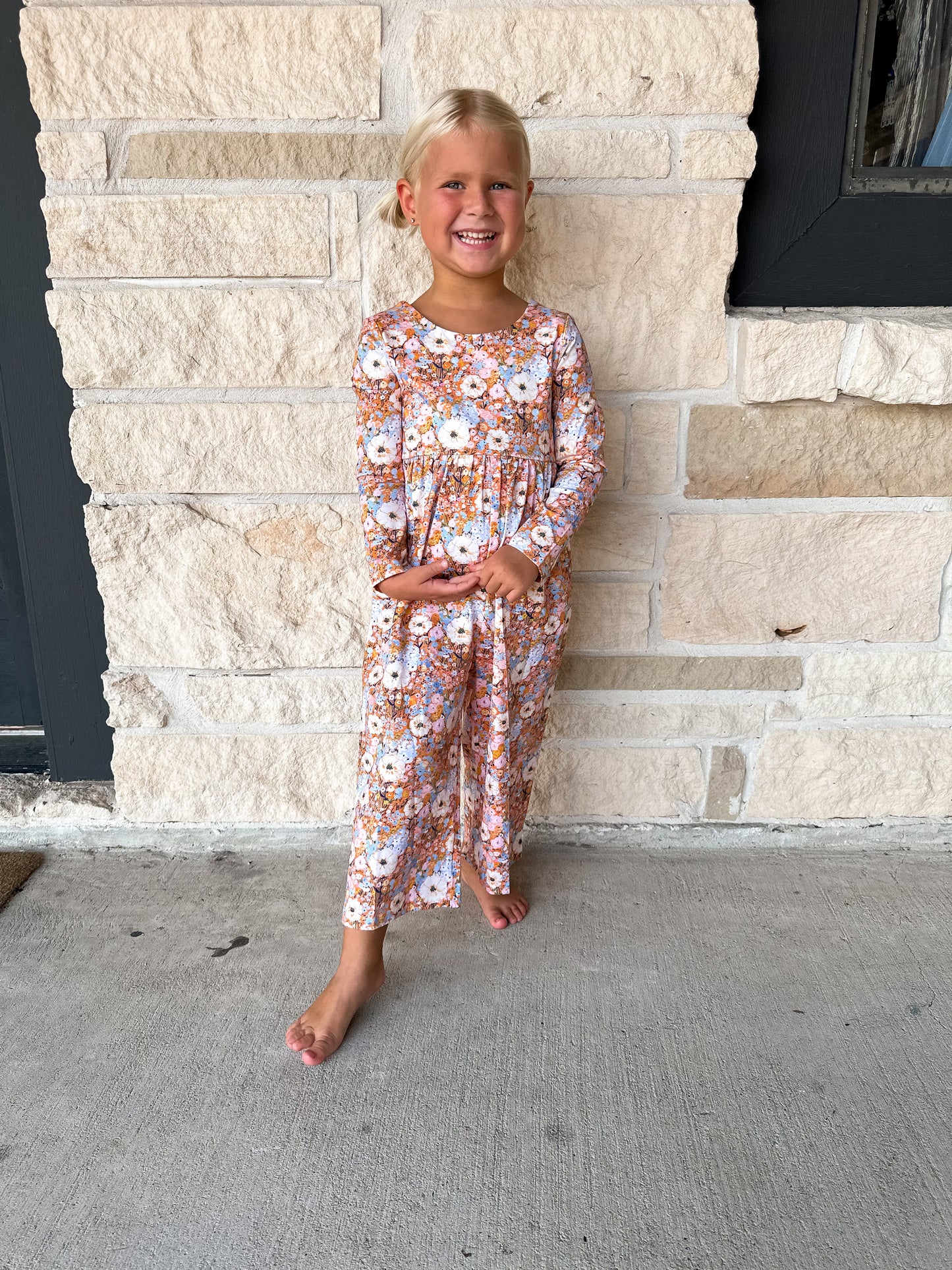 Ollie Jay Pumpkin Bouquet Pocket Jumper