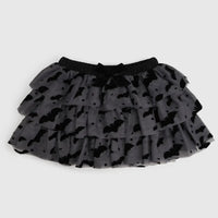 Sweet Wink Flocked Bats Bow Tiered Tutu