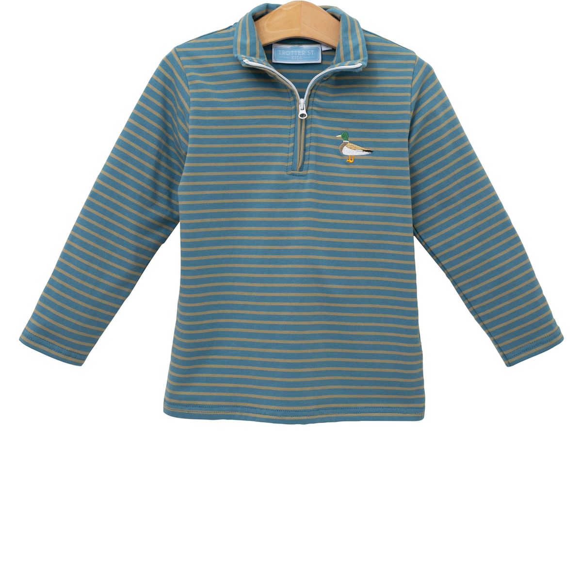 Trotter Street Mallard Quarter Zip Pullover