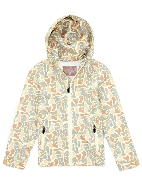 Properly Tied Field Camo Canopy Rain Jacket