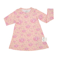 Hamner Hill Floral Pumpkin Dress