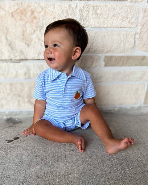 Itsy Bitsy Pumpkin Shortall