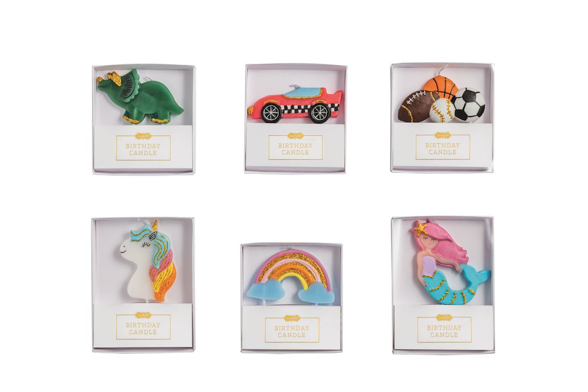 Mud Pie Figure Birthday Candles