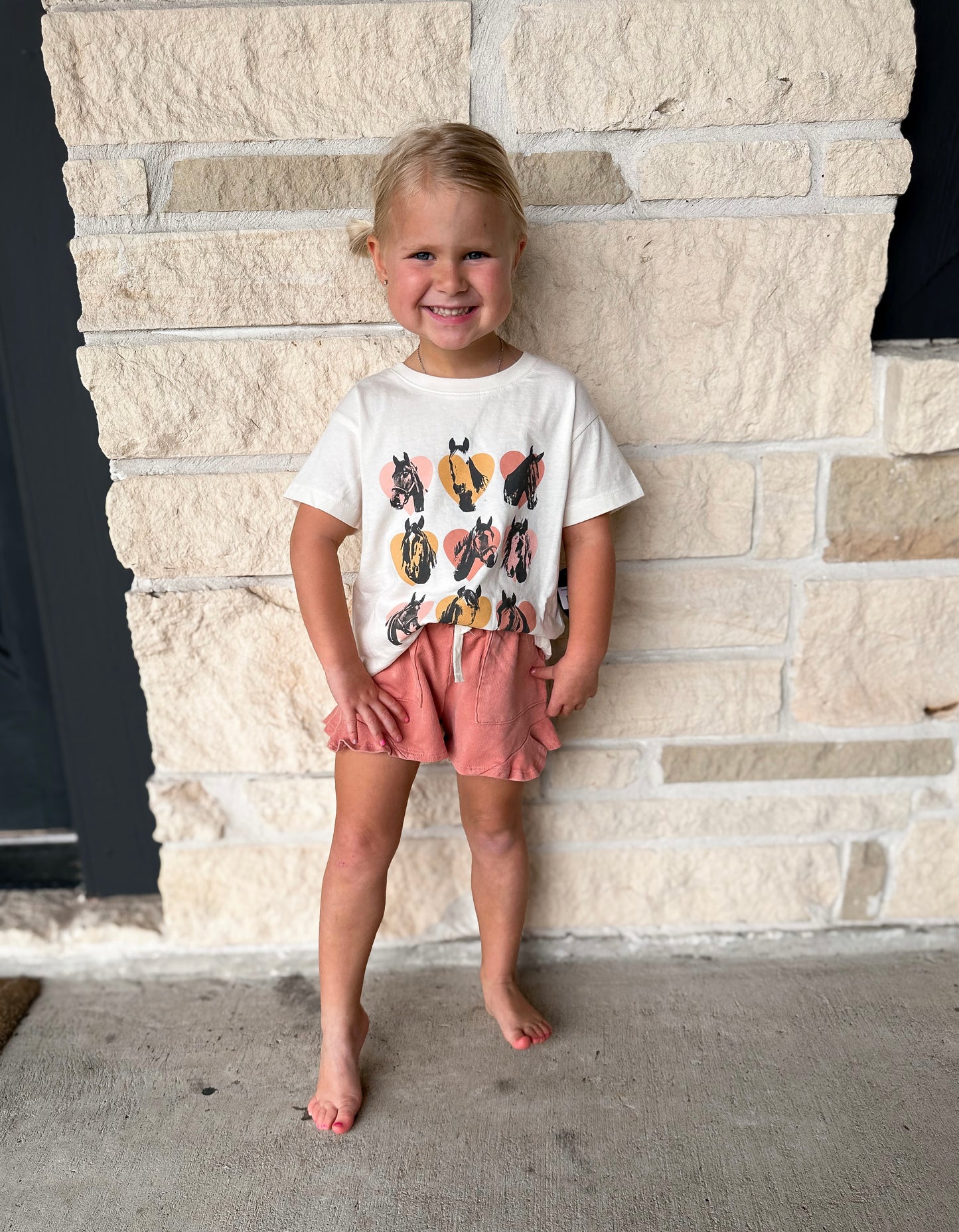 Tiny Whales Wild Horses Super Tee
