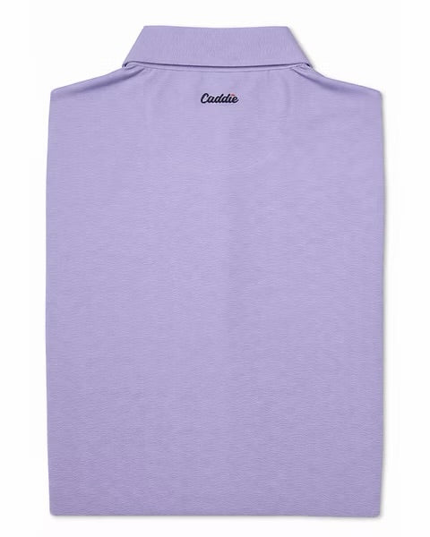 Caddie Wave (Purple) Performance Polo