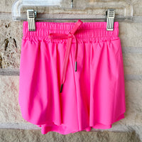 Belle Cher Hot Pink Butterfly Short