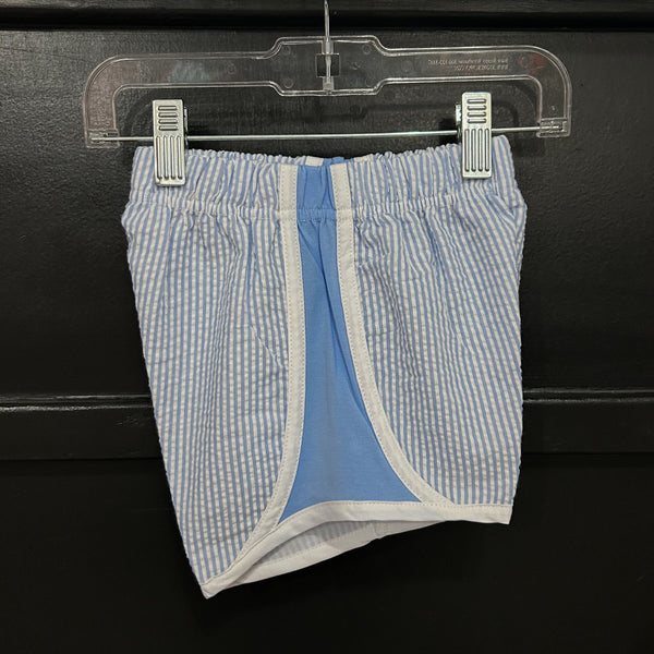 Baby Blue Seersucker Windshort