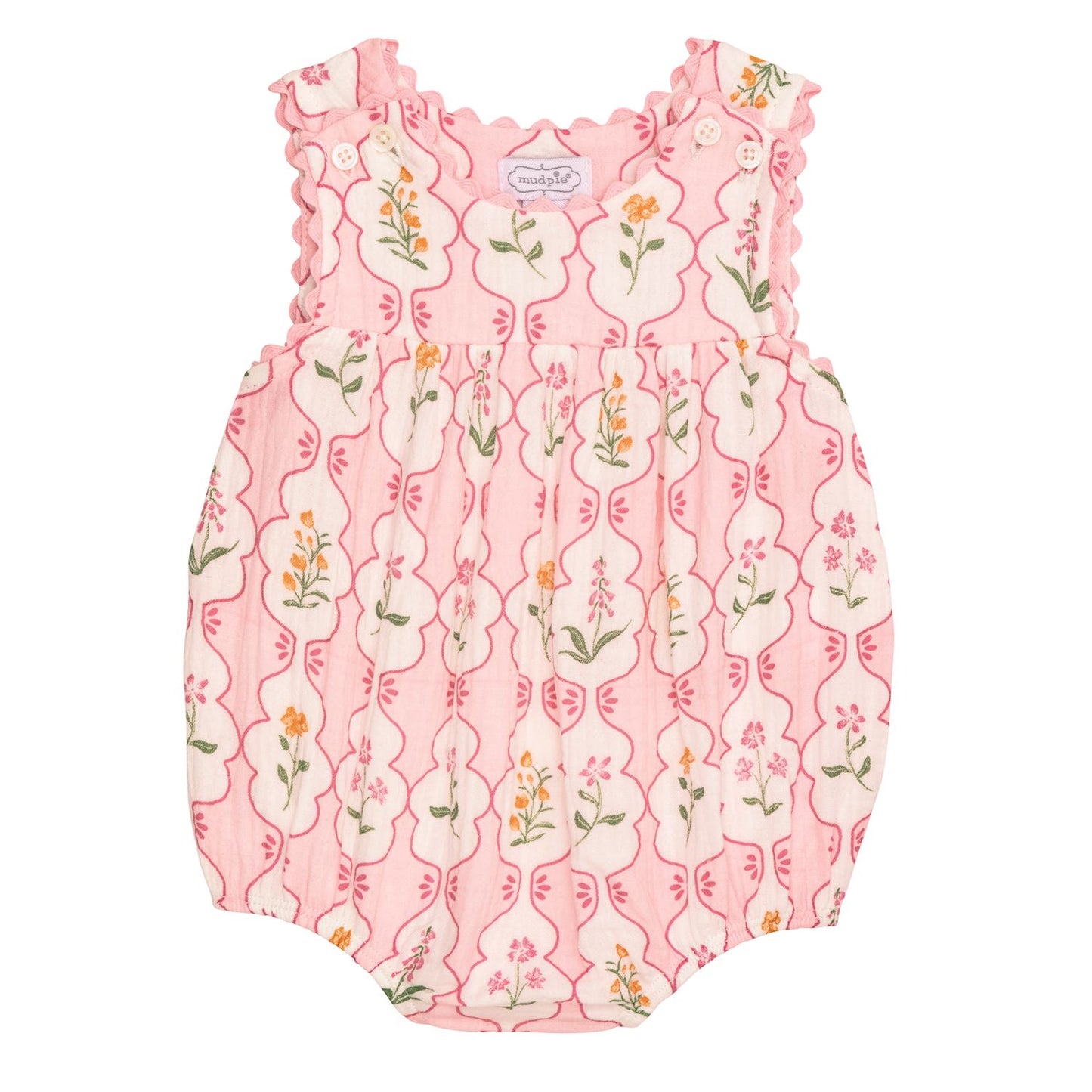 Mud Pie Pink Blossom Bubble