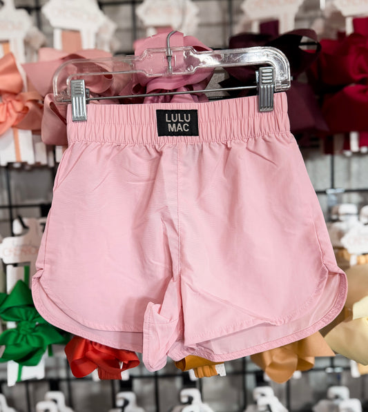 Lulu Mac Light Pink Windbreaker Short