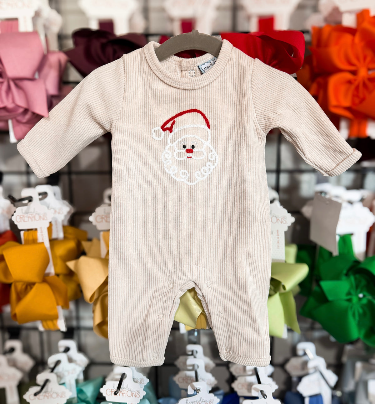 Three Sisters Believe Boy Romper