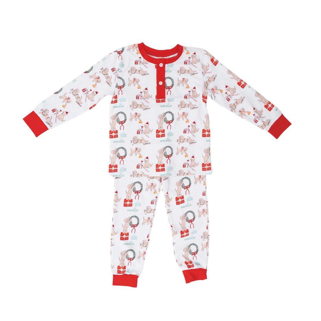 Cypress Row Santa Paws Lounge Set