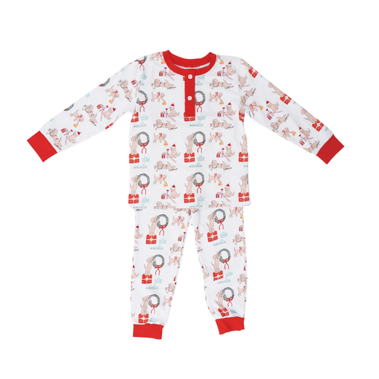 Cypress Row Santa Paws Lounge Set