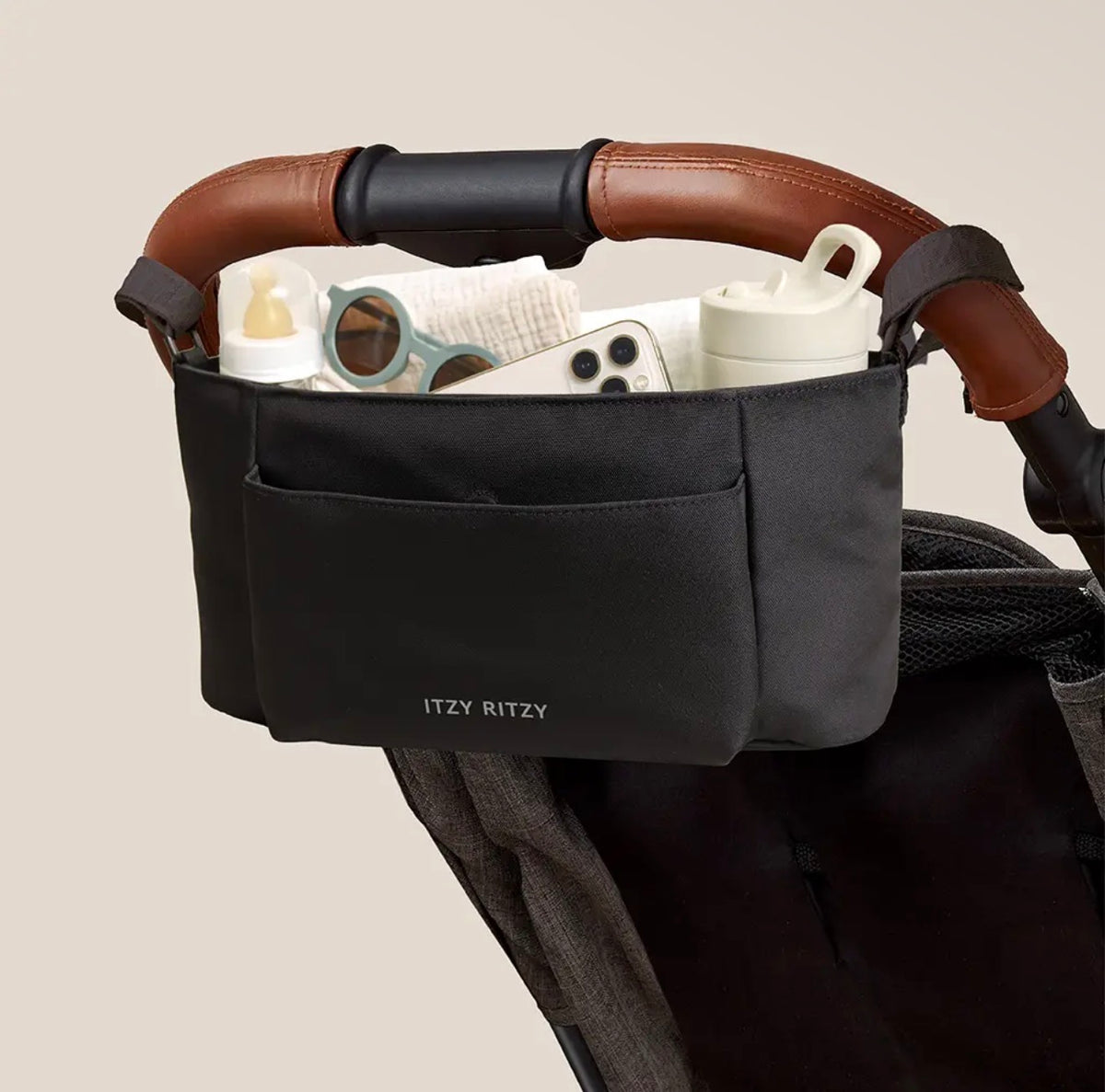 Itzy Ritzy Black Carry-All Caddy