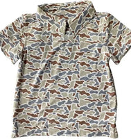 Meripex Woodland Camo Polo