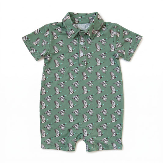Hollis Baker Ducks Romper