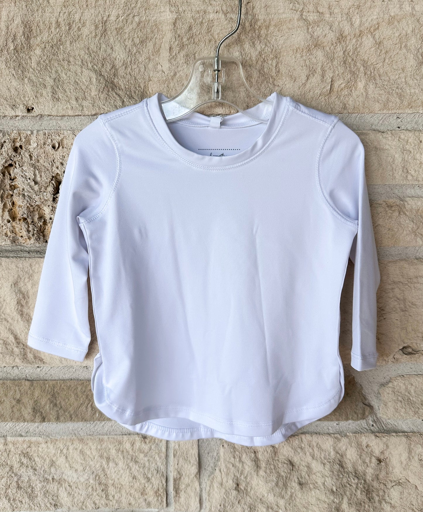 Honesty LS White Tee