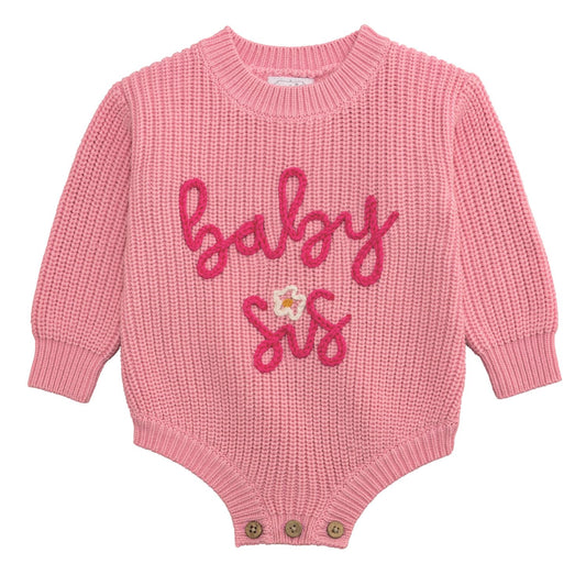 Mud Pie Baby Sis Sweater Bubble