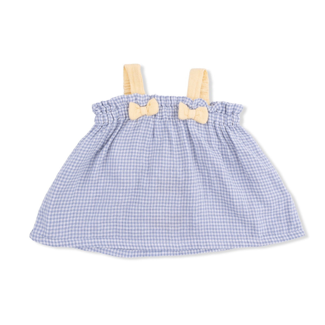 Angel Dear Micro Gingham with Bows Bloomer Set