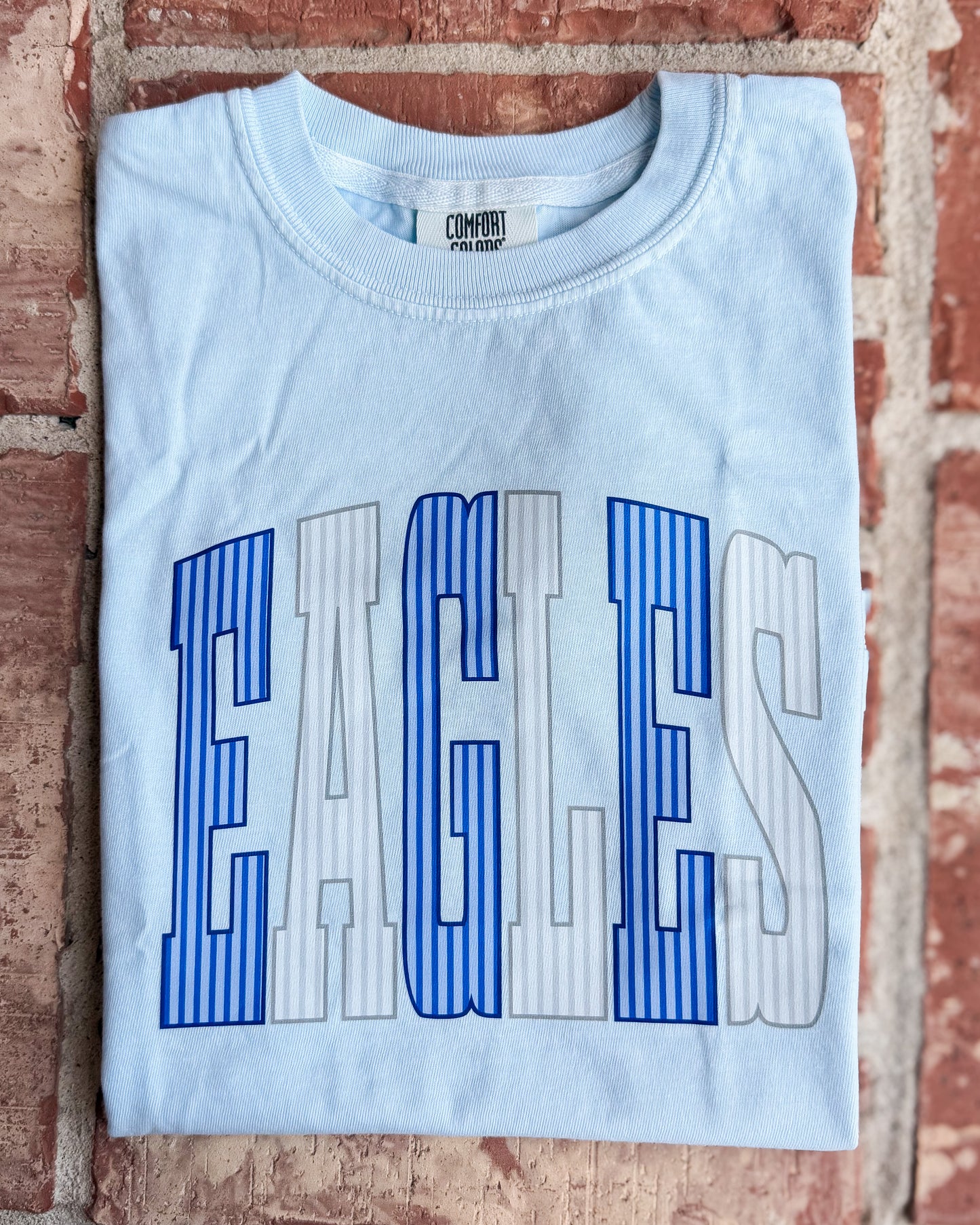 “Eagles” Baby Blues Stripes Tee